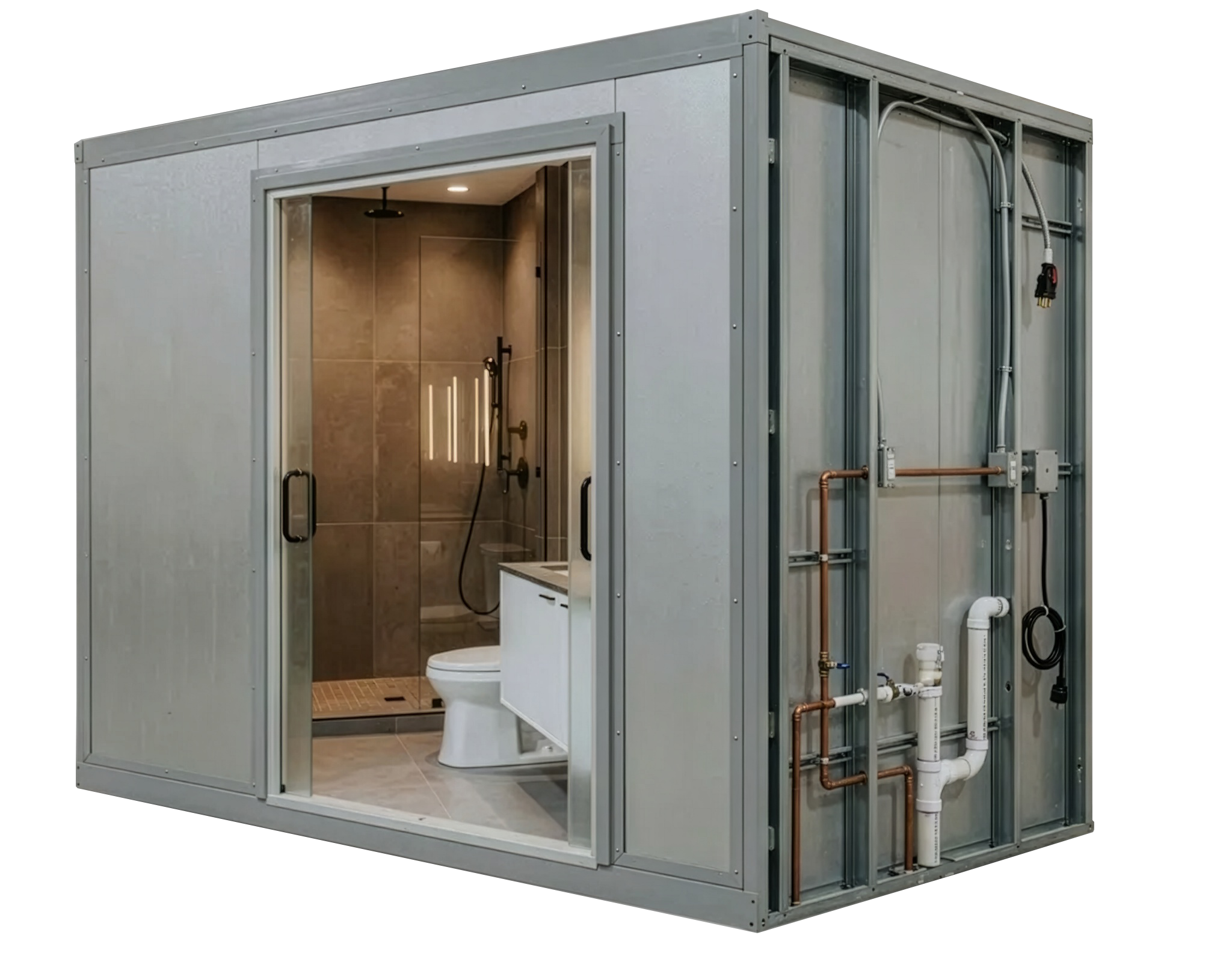 SDB - Sarti di Bagni - bagno prefabbricato  su misura - Mantova