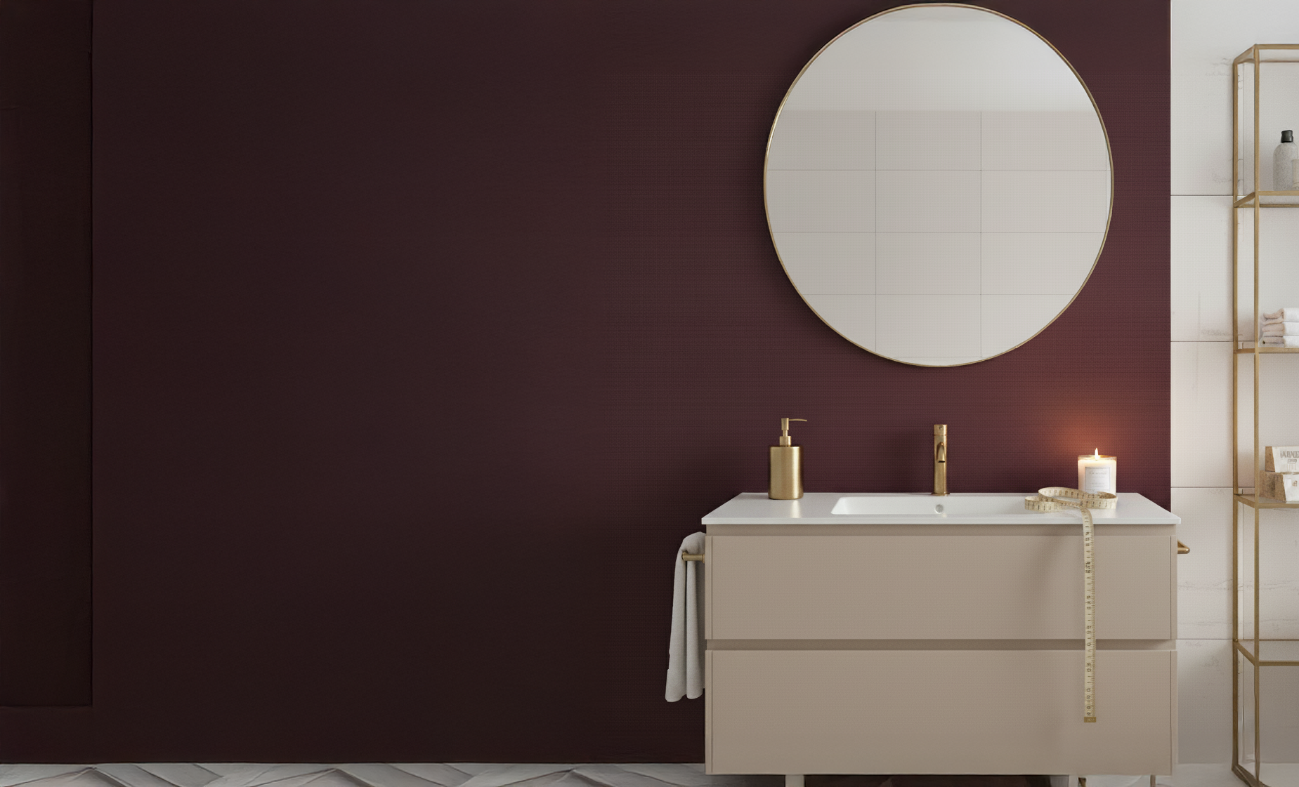 Two women sitting at a modern table talking with a city view behind them.